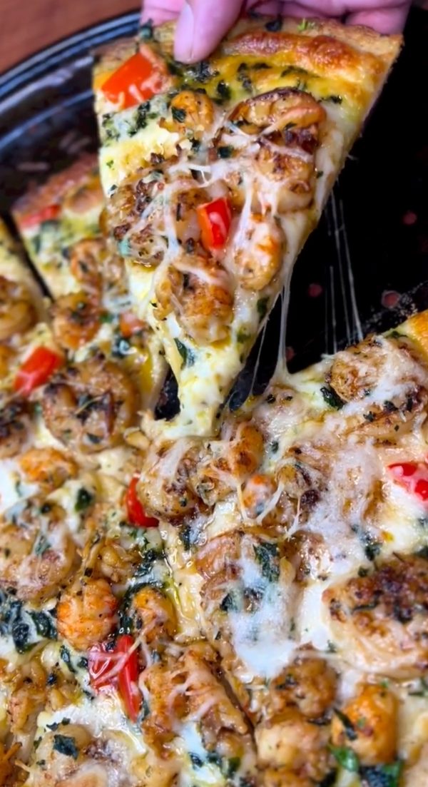 Kill Moe Shrimp Pizza